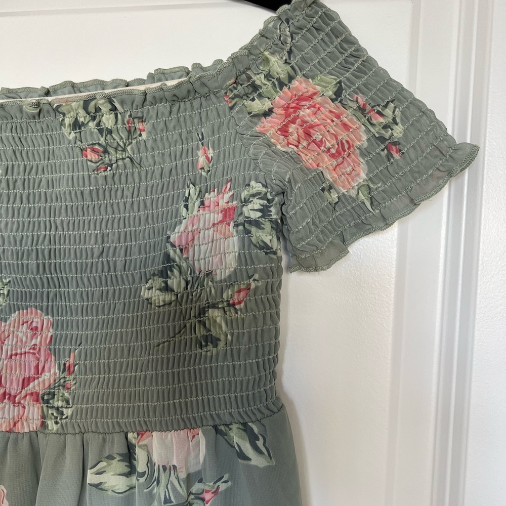 Show Me Your Mumu Dolly Smocked Dress in Sweetheart Sage - Picture 10 of 16